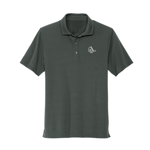 Men's Polo - Caddie’s Shadow Gray