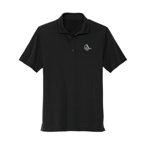 Men's Polo - Back Nine Black