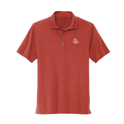 Men's Polo - Chip Shot Cherry