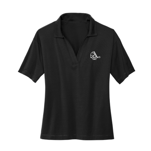 Women's Polo - Pitch Black